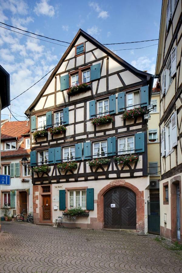 Historisches Gaestehaus Au Faucon Von 1535 Wissembourg Exterior photo